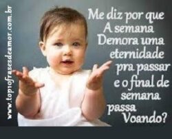 Final de semana passa voando