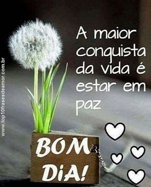 A maior conquista da vida