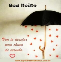 Uma chuva de carinho