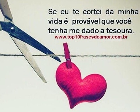 Se eu te cortei da minha vida