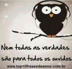 Tem gente que só escuta o que interessa