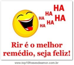 Rir é o melhor remédio