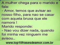 Na minha vez ninguém me avisou