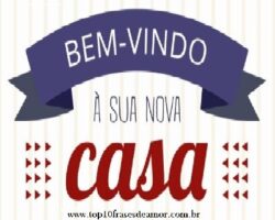 Bem vindo a sua casa nova