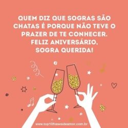 Feliz Aniversário, Sogra querida!