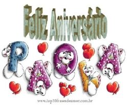 Feliz Aniversário Paola