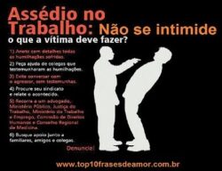 Assédio no trabalho