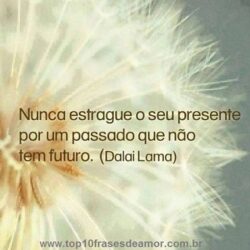 Nunca estrague o seu presente