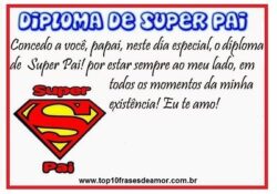 Diploma de Super Pai
