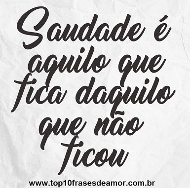 Saudade 10