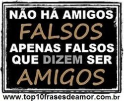 Não há falsos amigos