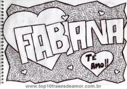 Fabiana Te Amo!
