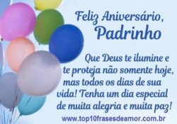 Feliz Aniversário Padrinho!
