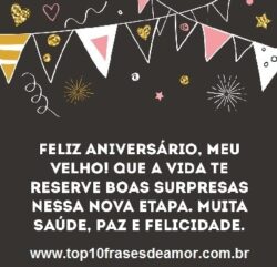 Feliz Aniversário meu velho!