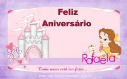 Feliz Aniversário Rafaela