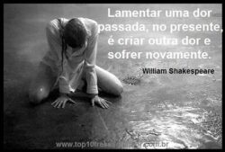 Lamentar uma dor passada