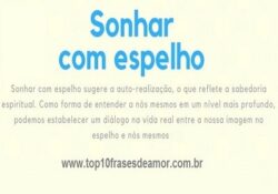 Sonhar com espelho