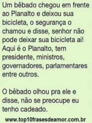 Não mexa em minha bicicleta!