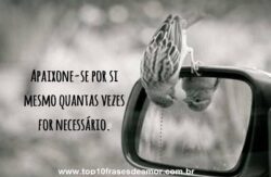 Apaixone-se por si mesmo