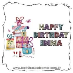 Happy birthday Emma