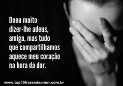 Doeu muito dizer-lhe adeus