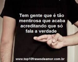 A mentira verdadeira