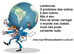 Você não pode consertar tudo