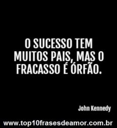 O sucesso tem muitos pais