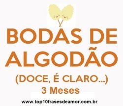 Bodas de Algodão Doce