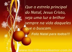 Feliz Natal para todos!!!