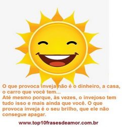 O que provoca inveja