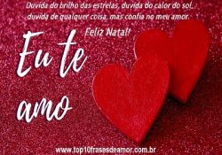 Confia no meu amor!