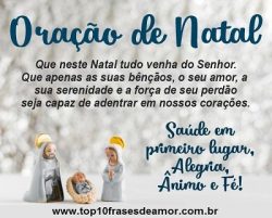 Oração de Natal