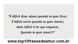 Quando se quer amar!!!