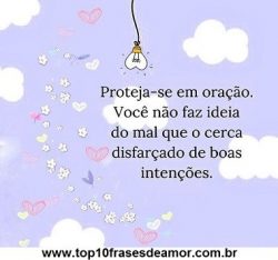 Proteja-se em oração