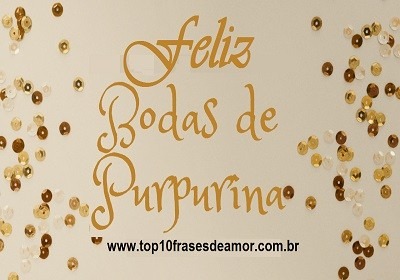 Feliz Bodas de Purpurina