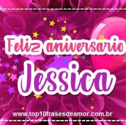 Feliz Aniversário Jéssica