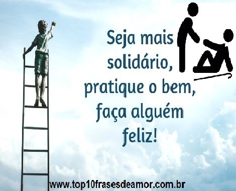 Seja mais solidário