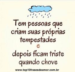 Suas próprias tempestades