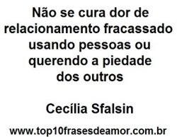 Relacionamento fracassado