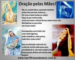 Oração pelas Mães!