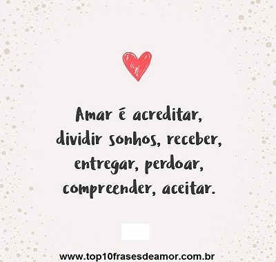 Amar é acreditar