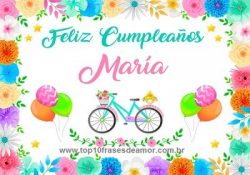 Feliz Cumpleaños María Feliz Cumpleaños María