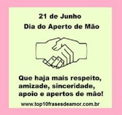 Dia do Aperto de Mão