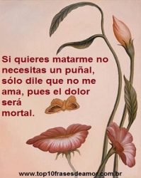 Sólo diga que no me ama