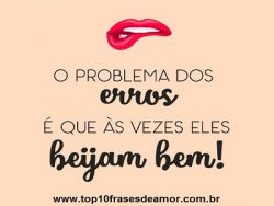 O problema dos erros