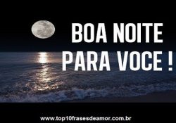 Boa Noite para você!