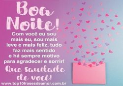 Que saudade de você!