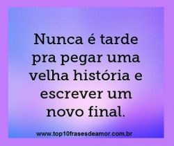 Um novo final