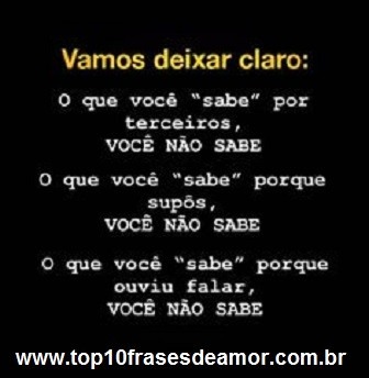 Cuidado com as falsas informações